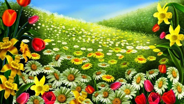 Colors of Summer Spring hd wallpaper