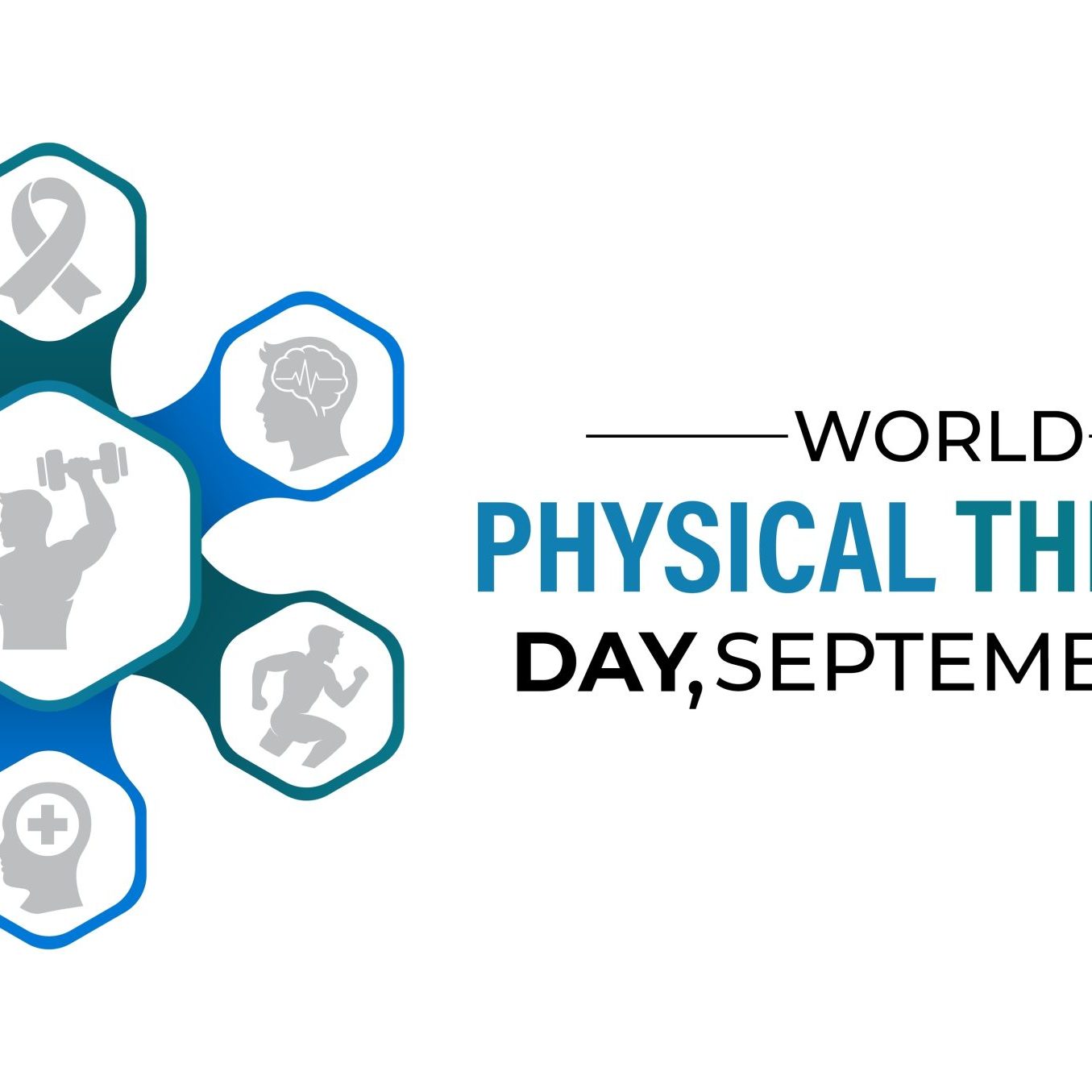 World,Physical,Therapy,Day,Banner,Highlighting,Rehabilitation,Activities,With,Healthcare